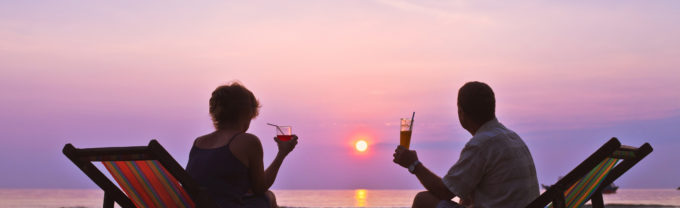 couple on the beach