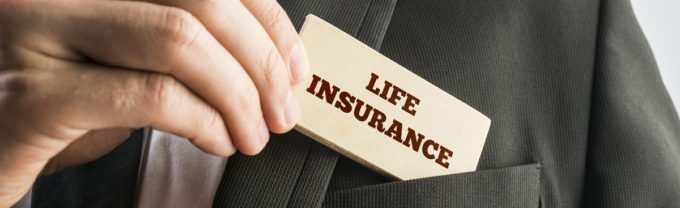 Man with life insurance